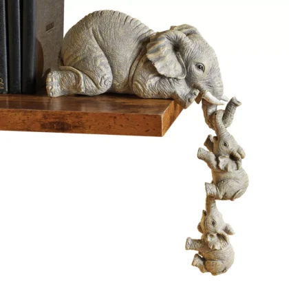 Home Décor, Home décor Idea, Figurine , Decorative Piece , Elephant Figurines Set
