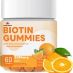 Food supplements, Protiens, Health & Nutrition, Orange Flavored Biotin Gummies