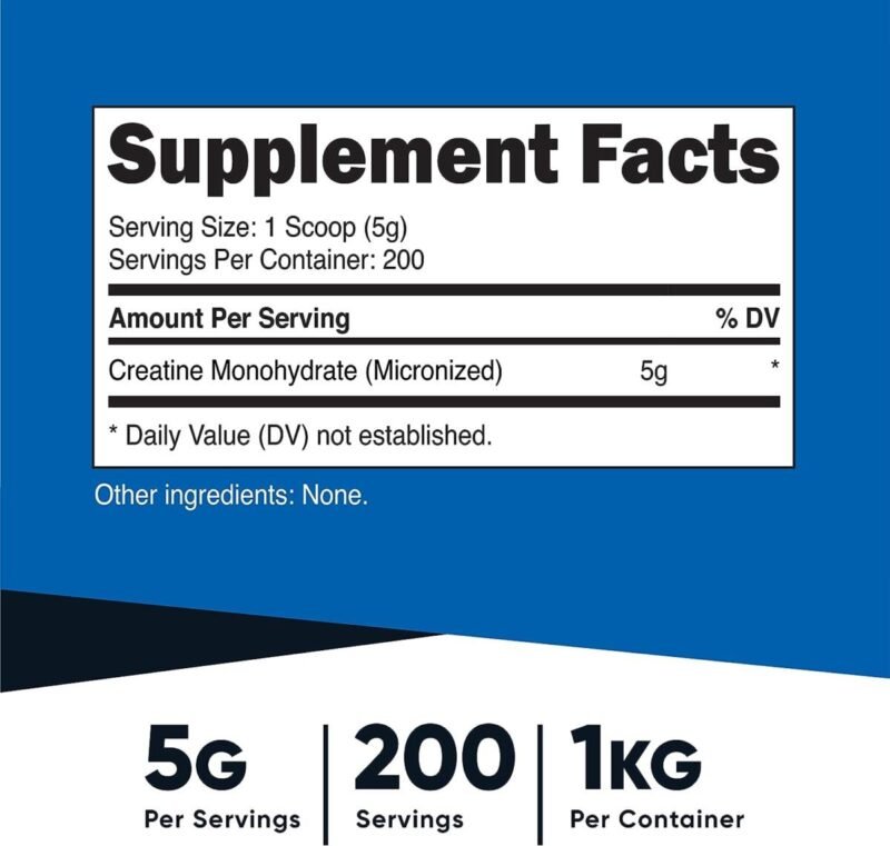Food supplements, Protiens, Health & Nutrition, Creatine Monohydrate Food Supplement