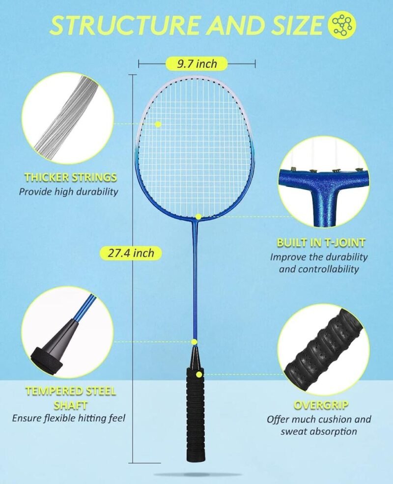 Sports & Outdoor, Sports & Games, Backyard Badminton Racket Set