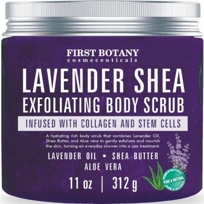 Skin Care, Cosmetics , Personal Care, Beauty, Lavender Oil Body Scrub