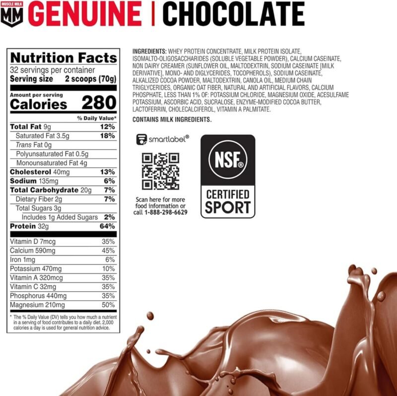 Food supplements, Protiens, Health & Nutrition, Genuine Chocolate Protein Powder