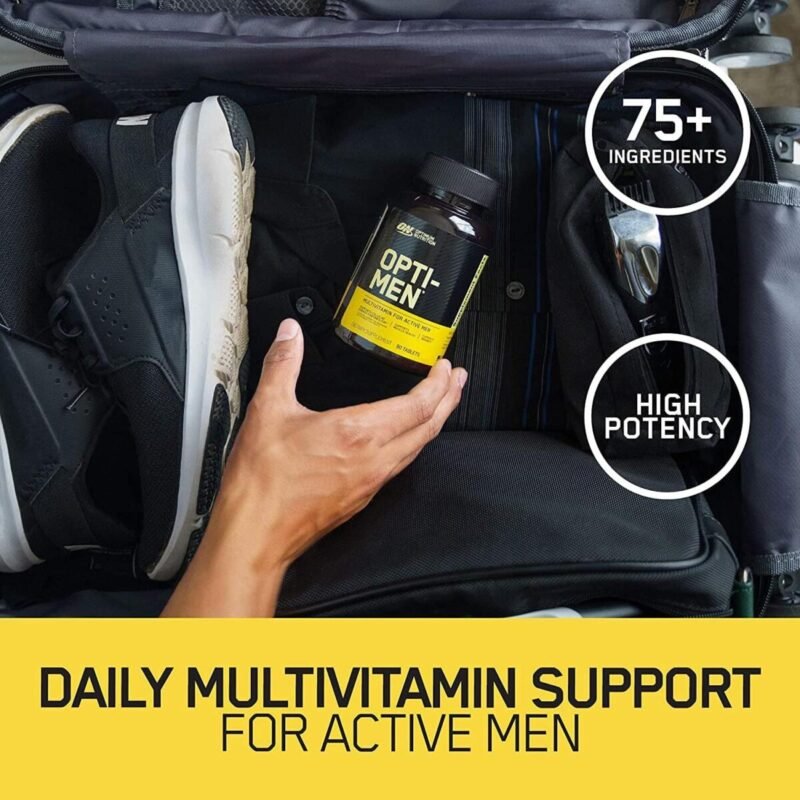 Food supplements, Protiens, Health & Nutrition, Opti-Men Multivitamin Supplements