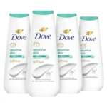 Skin Care, Body Lotion , Personal Care, Beauty, Sensitive Skin Body Wash, Dove 4 Pack Sensitive Skin Body Cleanser